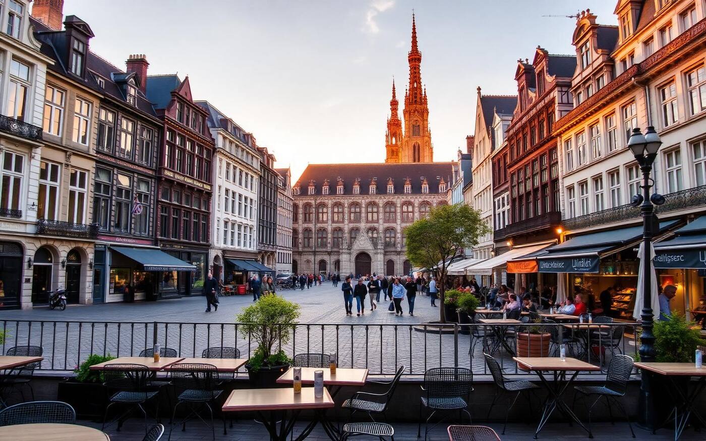 Terrasse Place Sainte-Catherine, Bruxelles